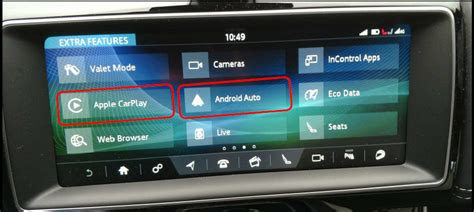 Apple CarPlay Android Auto OEM Smartphone Pack Retrofit For Jaguar