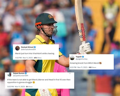 Mitchell Marsh Has Turned Into Virat Kohli Fans Laud Mitchell Marsh