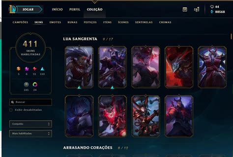 Conta Lol Edi O Colecionador League Of Legends Dfg