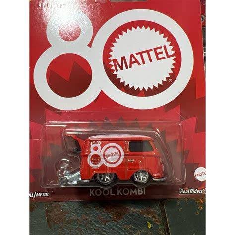 Mattel 美泰兒 週年紀念卡 風火輪 hot wheels 風火輪 福斯 Kool T Kombi 蝦皮購物