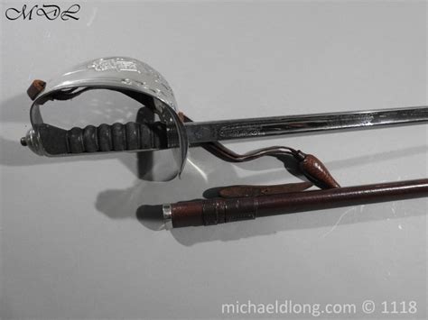 British Er2 Wilkinson Sword Officers Sword Michael D Long Ltd