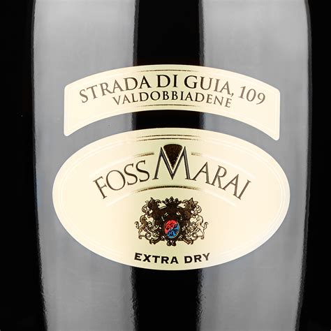 Valdobbiadene Prosecco Docg Extra Dry Strada Di Guia Foss Marai