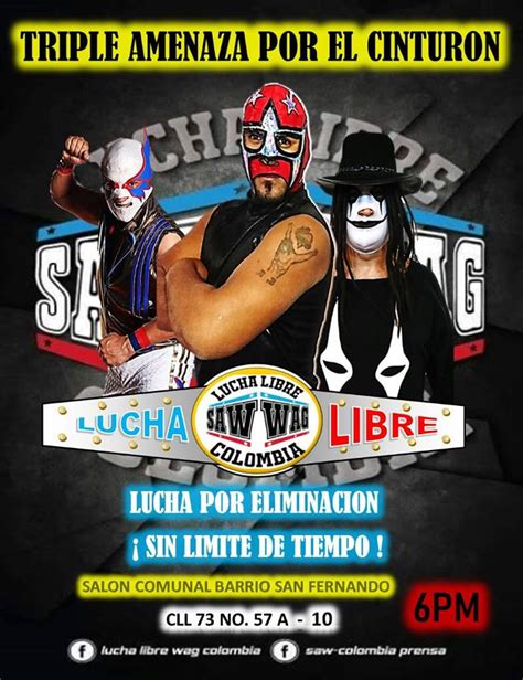 Lucha Libre Colombia Lucha Libre En Bogot D C Pr Ximo S Bado De