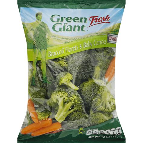 Green Giant Fresh Broccoli Florets And Baby Carrots Vegetables