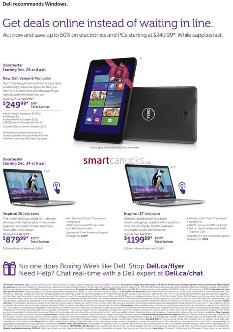 Dell.ca Boxing Day Flyer Sales and Deals Canada 2013 › Boxing Day Canada