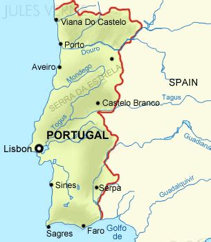 Lisbon Portugal Map