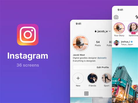 Social Media Figma Ui Kits Figma Elements