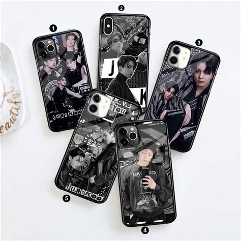 Jual CK279 Hardcase Custom BTS Jeon Jungkook Aesthetic Black Case