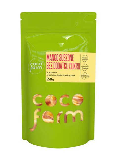 Mango Suszone Bez Dodatku Cukru 250g