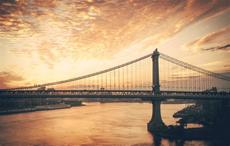 Wallpaper City, New York, Sunrise images for desktop, section город - download