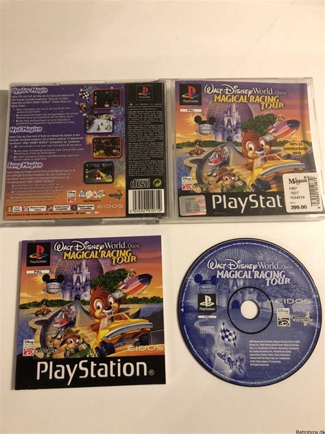 Walt Disney World Quest Magical Racing Tour Ps1 Retrobros Fordi