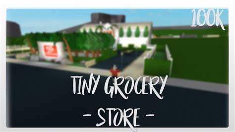 Roblox Welcome To Bloxburg Grocery Store 100k 300 Subs Omg Youtube