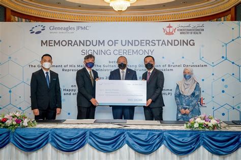 Gjpmc Signed A Memorandum Of Understanding Mou Gleneagles Jpmc