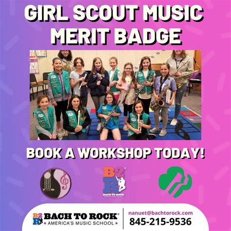 Earn Your Girl Scouts Music Merit Badge At Bach To Rock Nanuet