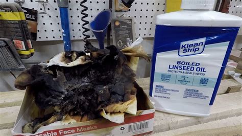 Linseed Oil Spontaneous Combustion Youtube