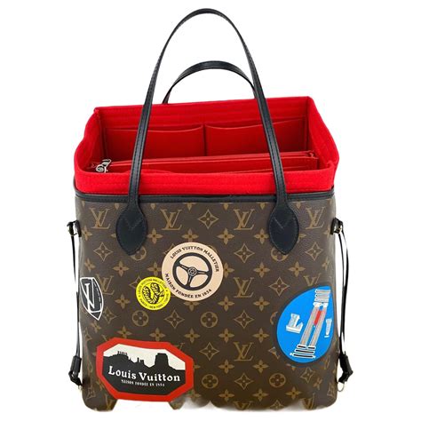 Louis Vuitton Neverfull Mm Canvas Monogram My Lv World Tour Tote Bag