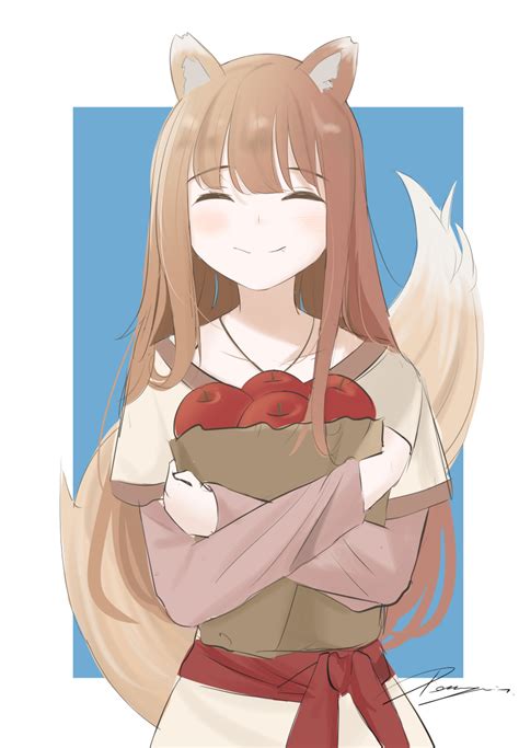 Horo holo хоро холо Animal Ears Anime Kemonomimidae Девушки