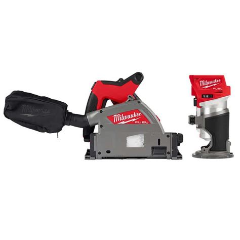 Milwaukee M18 Fuel 18v Lithium Ion Cordless Brushless 6 12 In Plunge