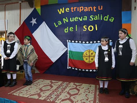 Escuelas de Puerto Montt celebraron el We Tripantu o año nuevo mapuche