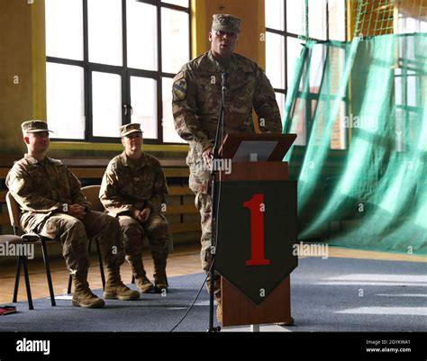 Command Sgt Major Rickey Jackson Incoming St Infantry Division