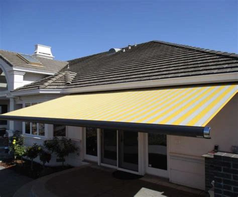 Motorized Retractable Awnings Ers Shading San Jose