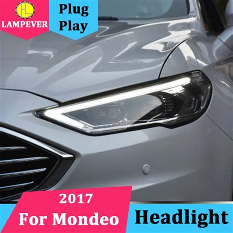 Car Headlights For Ford Mondeo 2017 2018 Led Headlight For Fusion Head