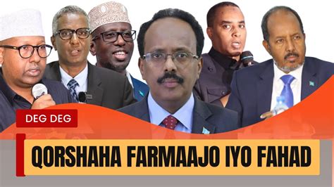 ABAABULKII FARMAAJO SH SHARIIF OO FASHILMAY FAHAD OO LA SAFTAY