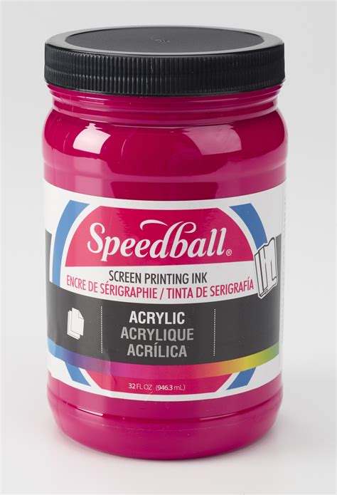 Speedball Acrylic Screen Printing Ink 32 Oz RISD Store