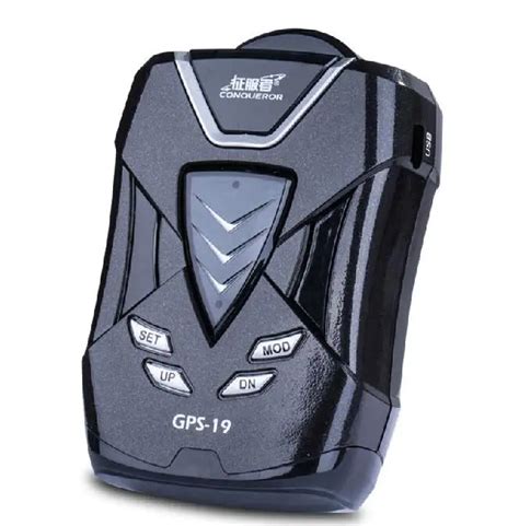 2017 Newest Conqueror Car Radar Detector Russian full band 100% ...