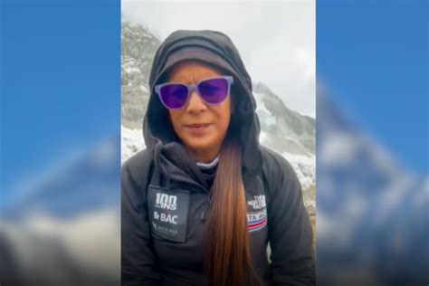 Ligia Madrigal Llega A La Cima Del Everest Telediario Costa Rica