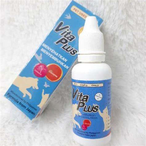 Jual Vita Plus 30ml Multivitamin Kucing Anjing Vitaplus Vitamin 30 Ml