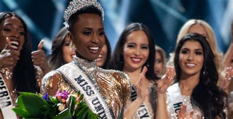 South Africa’s Beauty Queen L Zozibini Tunzi Crowned Miss Universe 2019