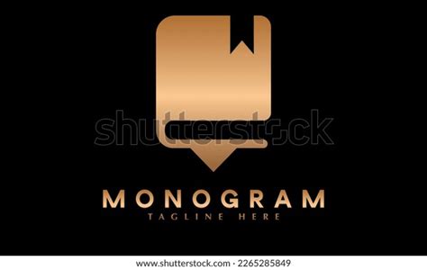 Book Shop Logo Abstract Monogram Vector Stock Vector (Royalty Free) 2265285849 | Shutterstock