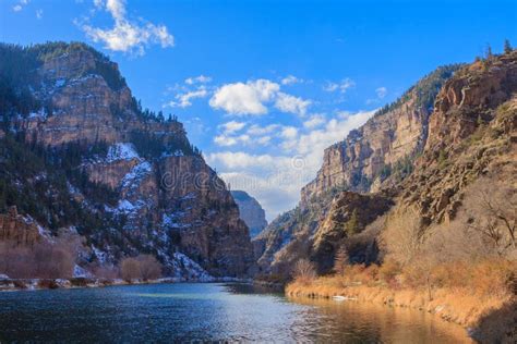 Hanging Lake Waterfall stock image. Image of waterfall - 531577