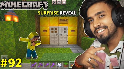 Technogamerzofficial Reveal His 30m Minecraft Surprise Minecraft 92 Techno Gamerz Youtube