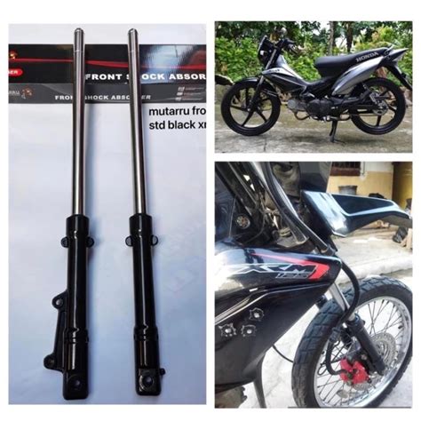 Mutarru Front Shock Telescopic Assembly Assy Standard Black Xrm