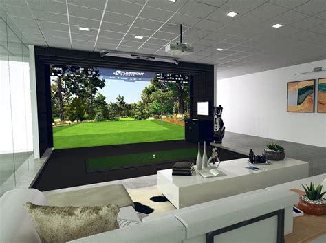 Residential Golf Simulators Ultimate Golf And Leisure Golf Simulators