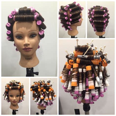 Perms Basic Perm Wrap And Spiral Piggyback Wrap Permed Hairstyles