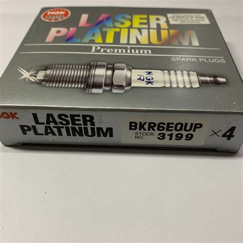 ORIGINAL BKR6EQUP NGK 3199 LASER PLATINUM SPARK PLUG BMW E46 E38 E39