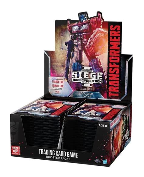 Kortų žaidimo Rinkinys Transformers Tcg Busterių Karas Skirtas