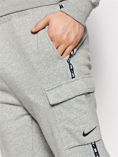 Nike Spodnie Dresowe Sportswear Dm Szary Standard Fit Modivo Pl