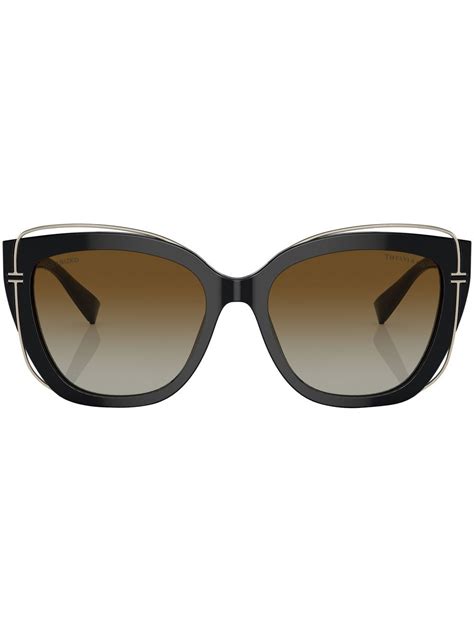 Tiffany And Co Eyewear T Cat Eye Sunglasses Farfetch