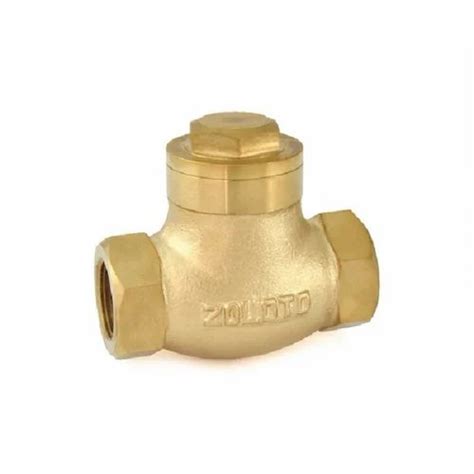 Zoloto Valves Bronze Horizontal Lift Check Valve Screwed Wholesale