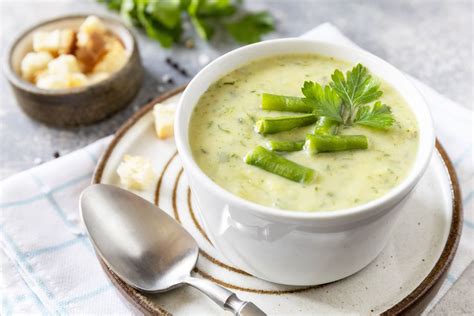 Potage De L Gumes Verts La Cr Me D Licieuse Et Bonne Pour La Sant