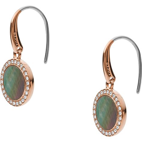 Boucles D Oreille Femme Bijoux Fossil Classics Jf Boucles D