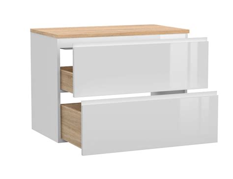 Тумба MODUO 80 под столешницу - купить тумбу под раковину / цена Cersanit