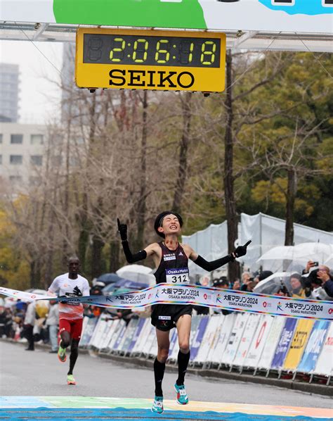 【大阪マラソン】平林清澄が初マラソンv、従来の記録を27秒上回る 箱根8人抜き国学院大3年 陸上写真ニュース 日刊スポーツ