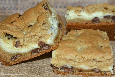 Cheesecake Stuffed Cookie Bars Hugs And Cookies Xoxo