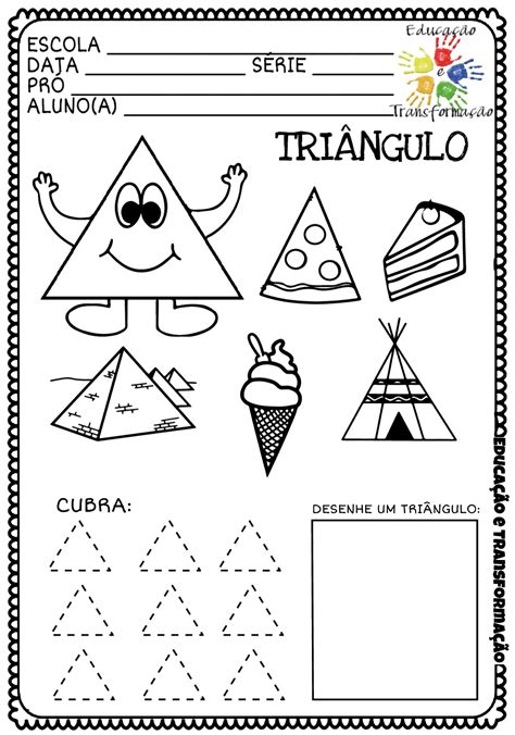 Atividades As Formas Geometricas Educa O Infantil Braincp