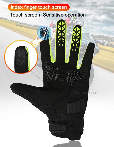 VEMAR Guantes De Moto De Dedo Completo Para Hombre Y Mujer Malla